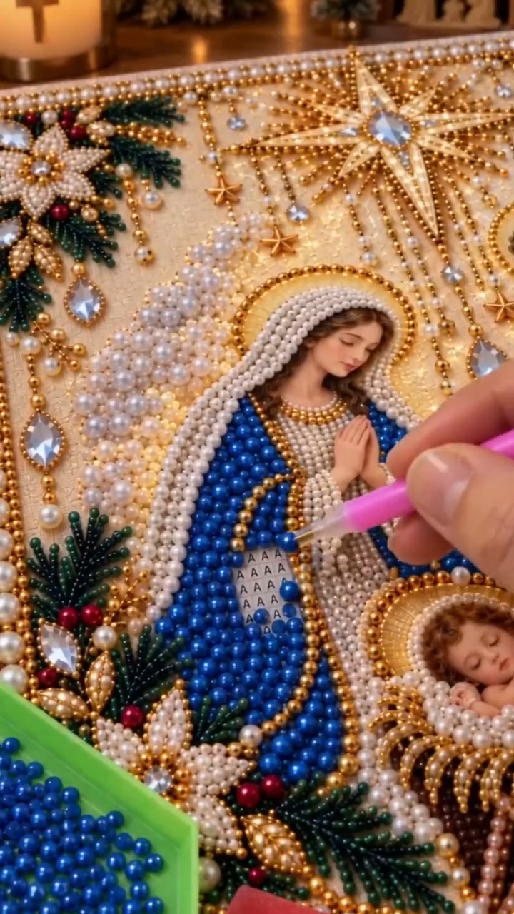 Christliches DIY-Perlenkunst-Set – kreativ gestalten & ab 2 Stück kostenloser Versand!
