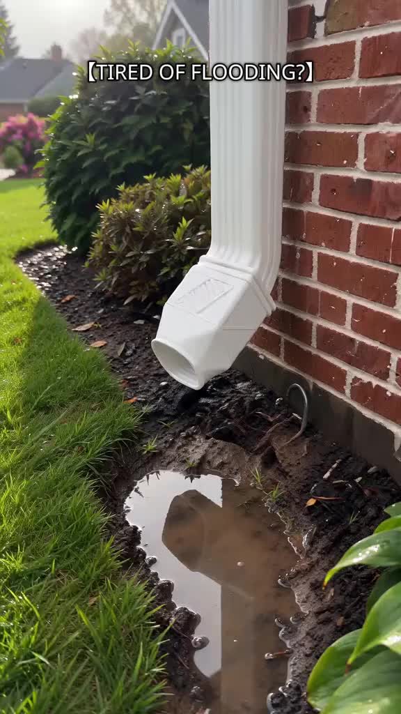 Downspout Extension Kit with Adapters