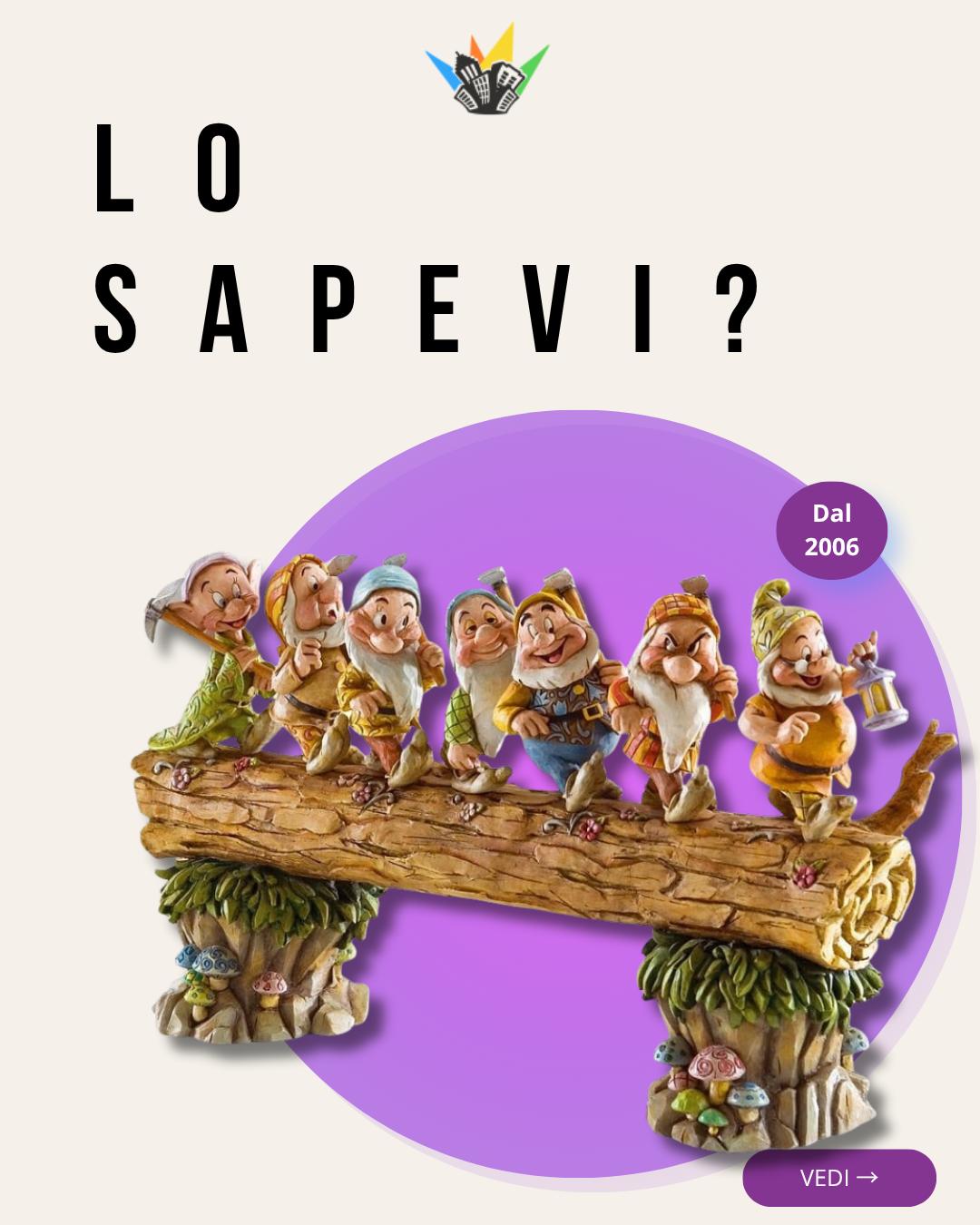 Anúncio de CITTADELREGALO.it - Statuine e oggetti da collezione Disney