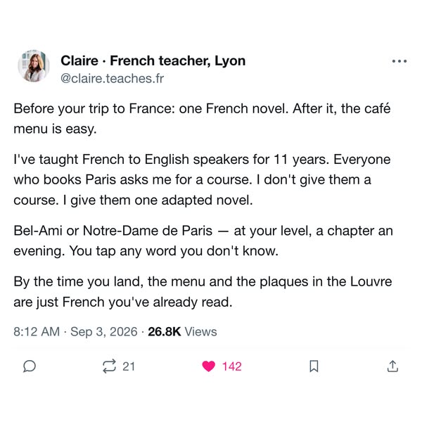 One French novel before France