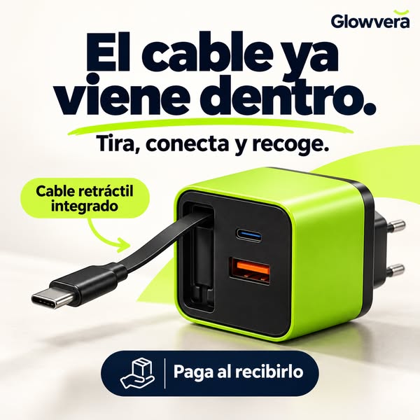 El cable ya viene dentro