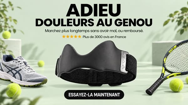 Mal au genou ? Moi, c'était avant.