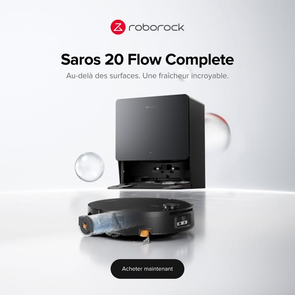 Saros 20 Flow Complete: la référence du lavage à l'eau