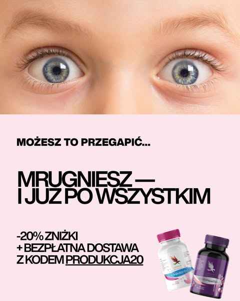 Twoje ulubione produkty teraz 20% taniej + darmowa dostawa