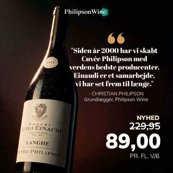 Christian Philipsons nyeste cuvée