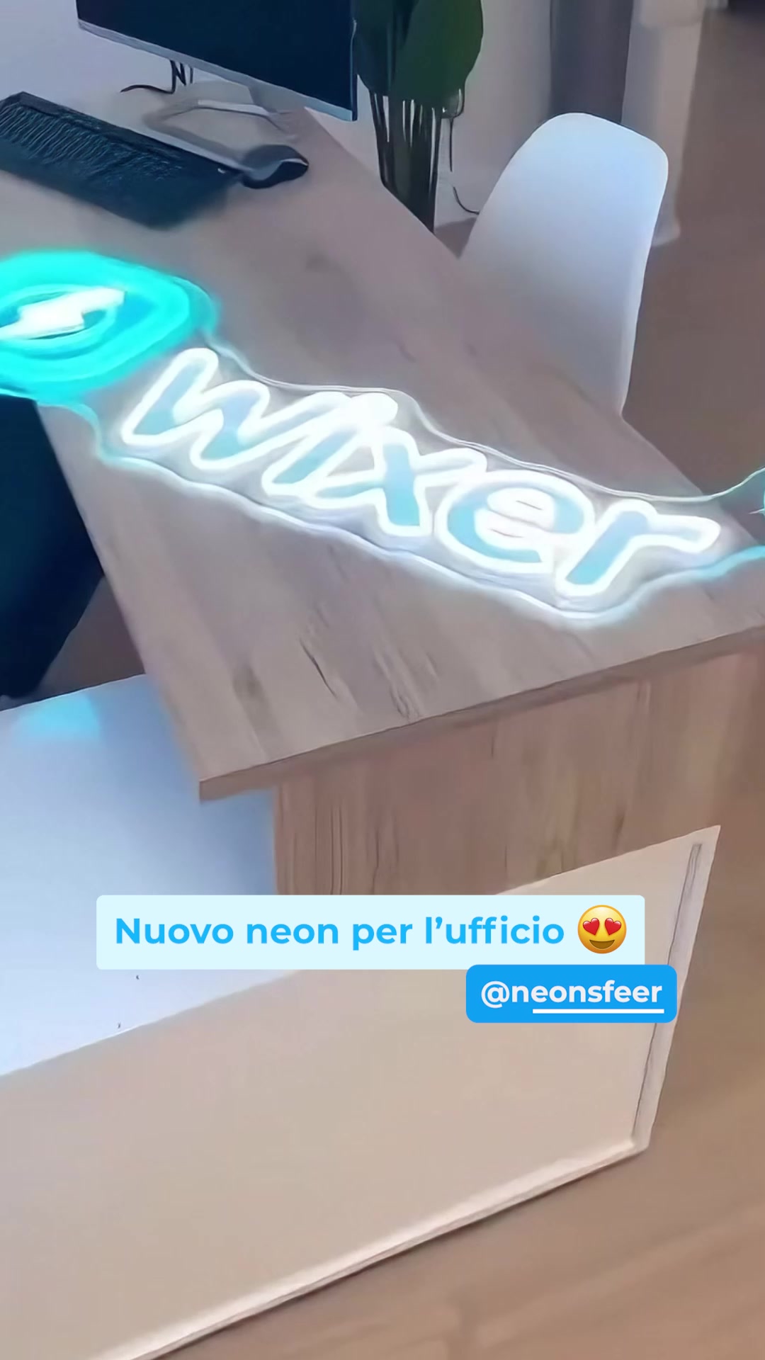 Scegliere o creare la propria insegna al neon