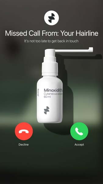Your hairline. Your call.