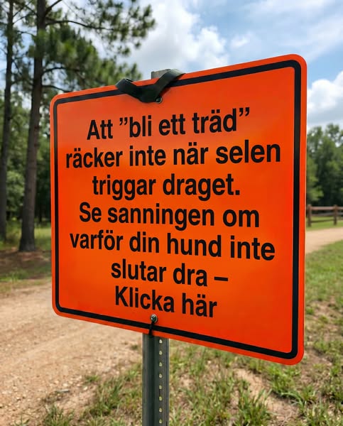 Hundsele med antidrag