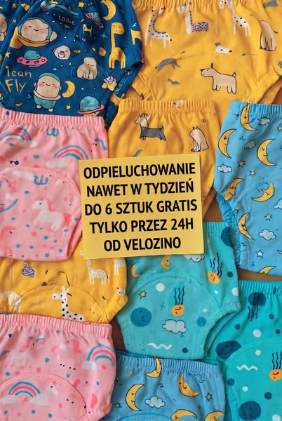 Bielizna do nauki korzystania z nocnika