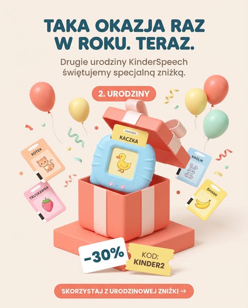 OSTATNIE DNI! KinderSpeech kończy 2 lata