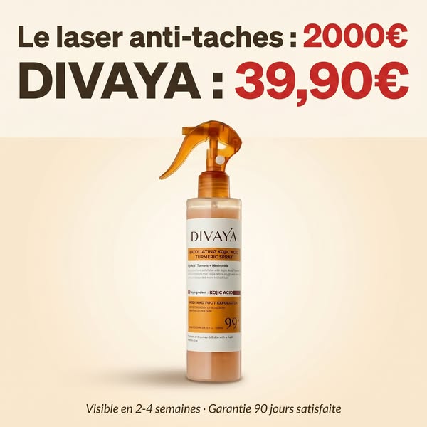 Laser 2000€ vs DIVAYA 39,90€ — Mêmes résultats.