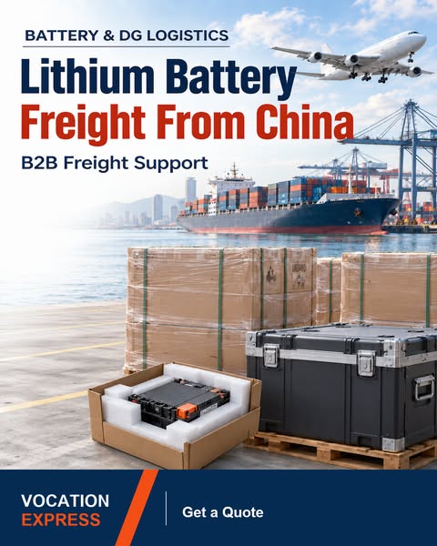 Lithium Battery Shipping from China