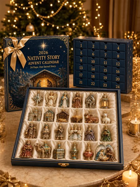 The 2026 Nativity Story Advent Calendar | 70% Profits Donated to Charity