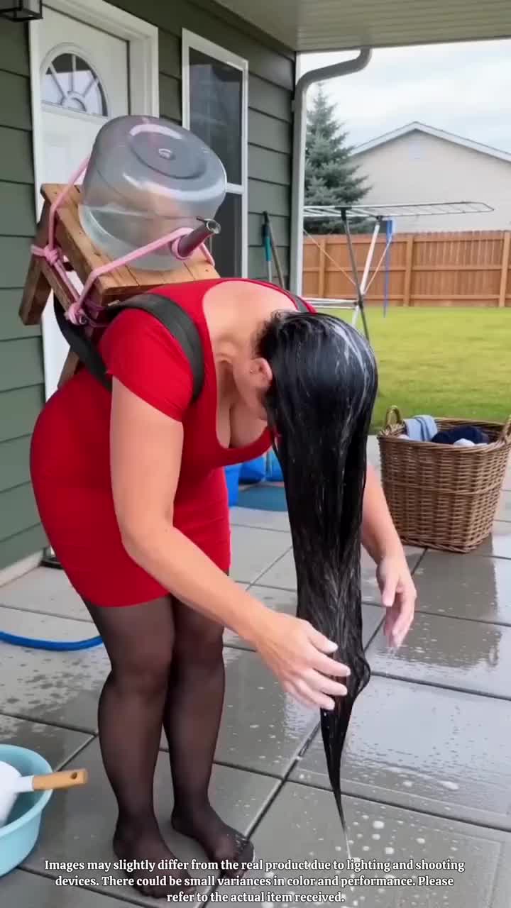 Inflatable Shampoo Pillow