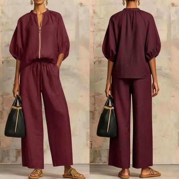 Effortless Two-Piece Style