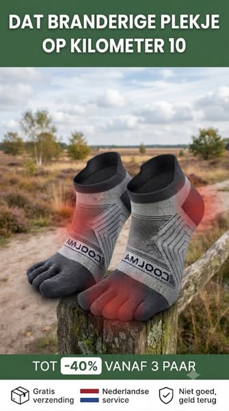 Uw schoenen zijn het probleem niet.