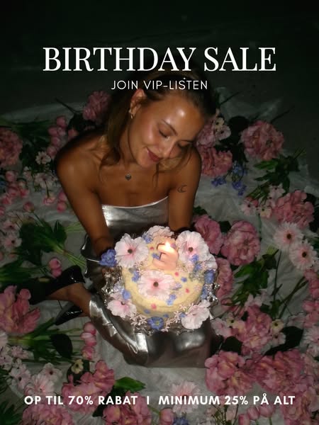 BIRTHDAY SALE