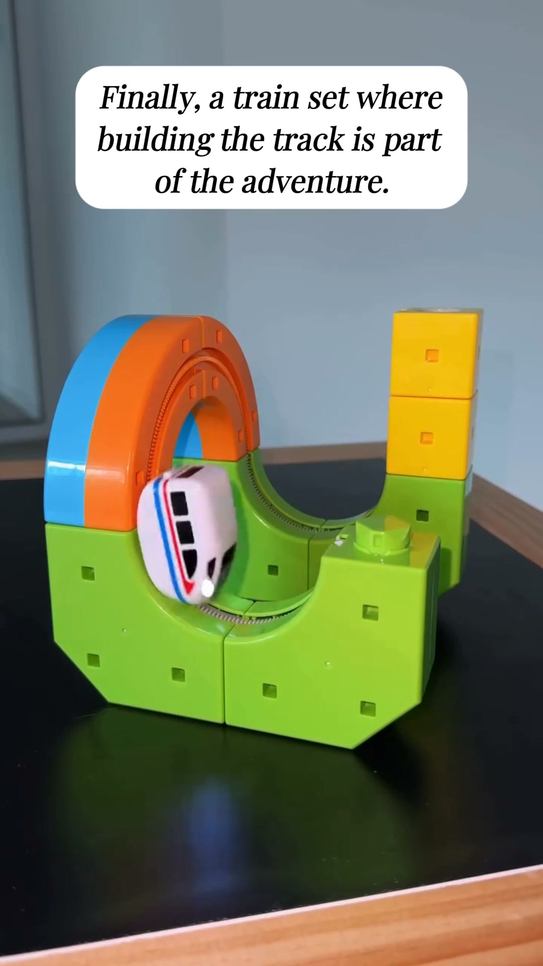 BlockRail™ | Magic Cube Train Track
