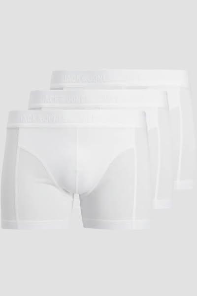 Jack & Jones Jacwaistband Trunks White