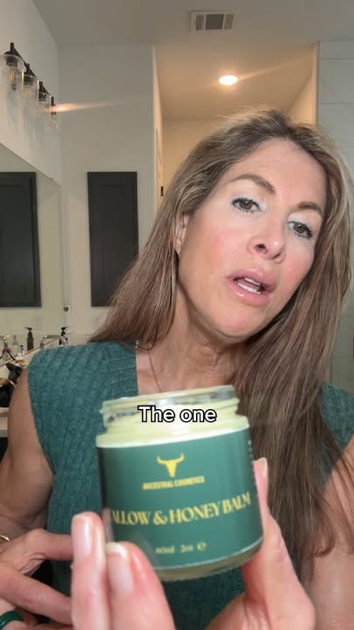 I made a face cream from BEEF FAT