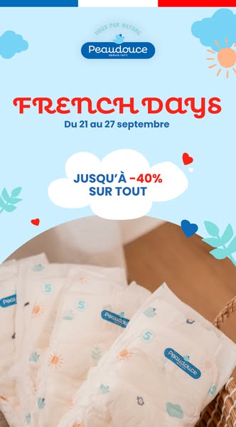 FRENCH DAYS JUSQU'À -40%