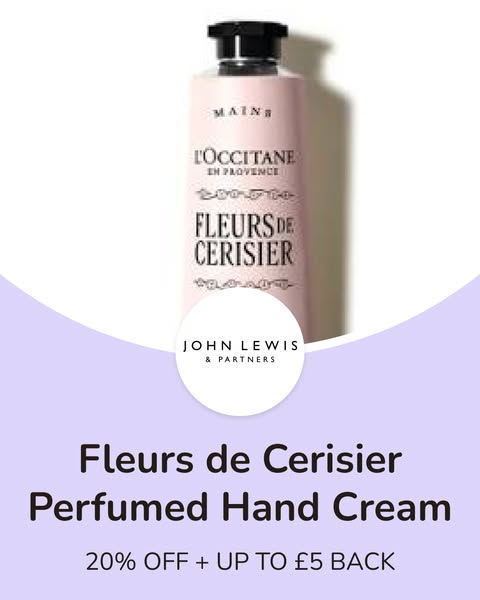 20% off Fleurs de Cerisier and Cream