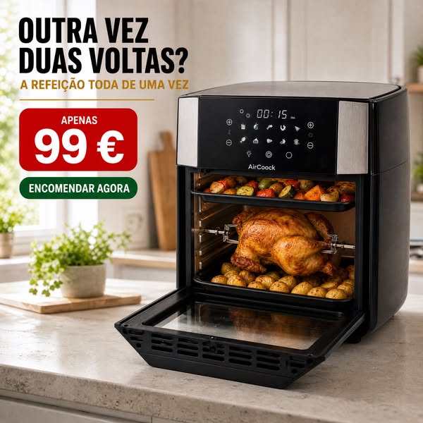 Perdi 10 kg porque deixei de fritar os alimentos em óleo. E tu?
