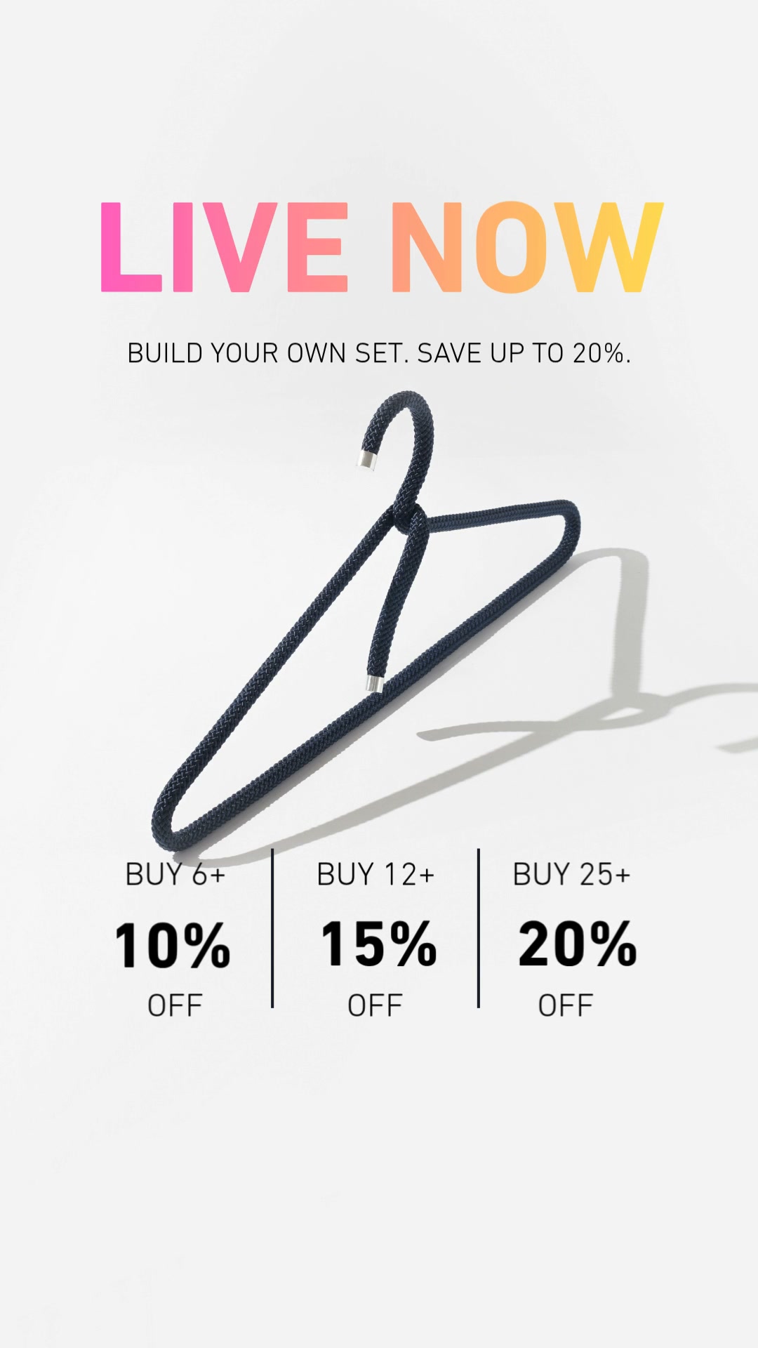 Better clothes deserve better hangers.