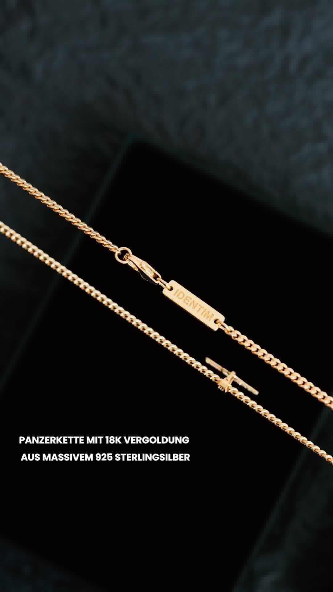 Kreuzketten in Echt-Silber & Echt-Gold