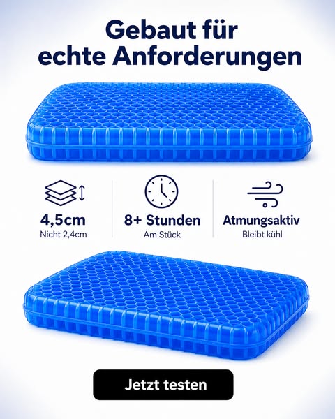 Gebaut für lange Sitztage. 30 Tage testen.
