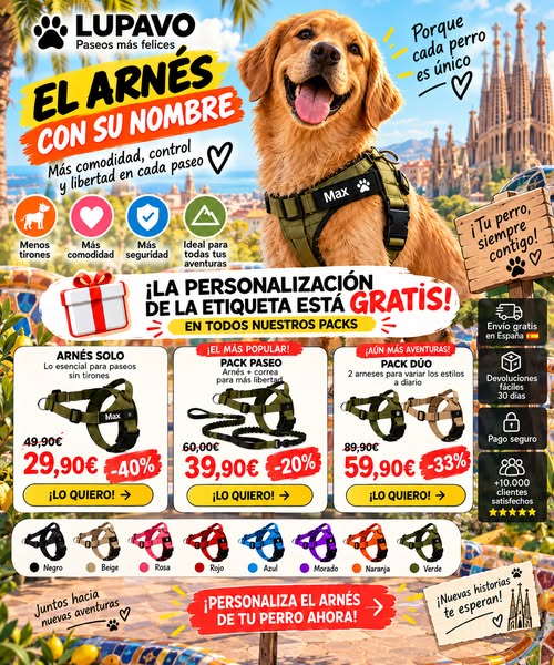 Más que un arnés, una vida de aventuras
