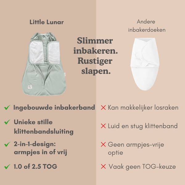 2-in-1 Inbakerslaapzak