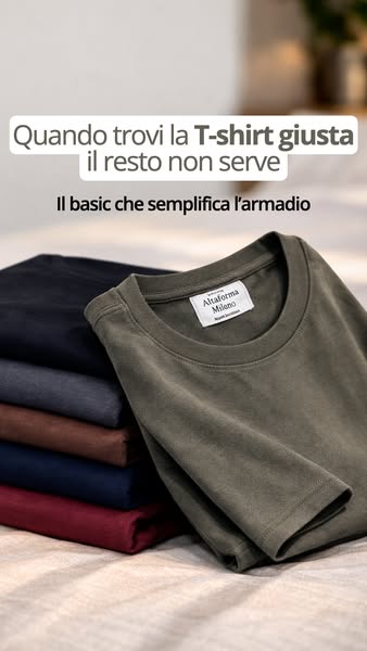 La T-shirt che ti semplifica il guardaroba