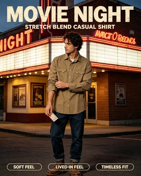 Garage-Ready Casual Shirt | No-Fuss Wrinkle-Free Comfort
