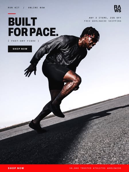 Built For The Pace.