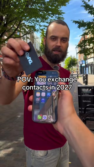 The Business Card of the Future
