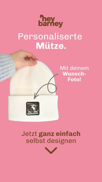 Personalisierte Mützen mit deinem Lieblingsfoto