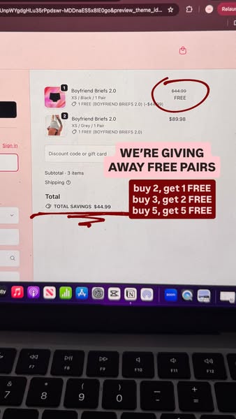 Buy 2, Get 1 FREE
