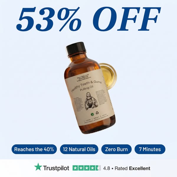 12 natural oils. 53% off. Zero compromise.