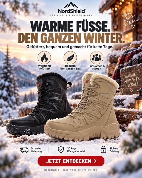 Schmerzende & kalte Füße? NordShield ist die Lösung!