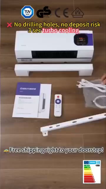 Instant Comfort Anywhere with Zero-Installation Year-Round Climate Control