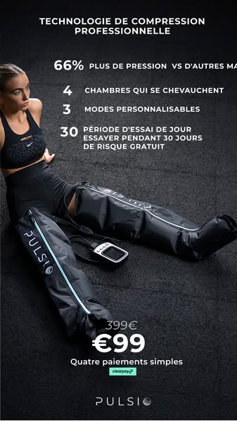 Pistolet de massage Pulsio AIR GRATUIT inclus !