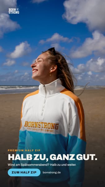 Dein Half Zip fürs Übergangswetter