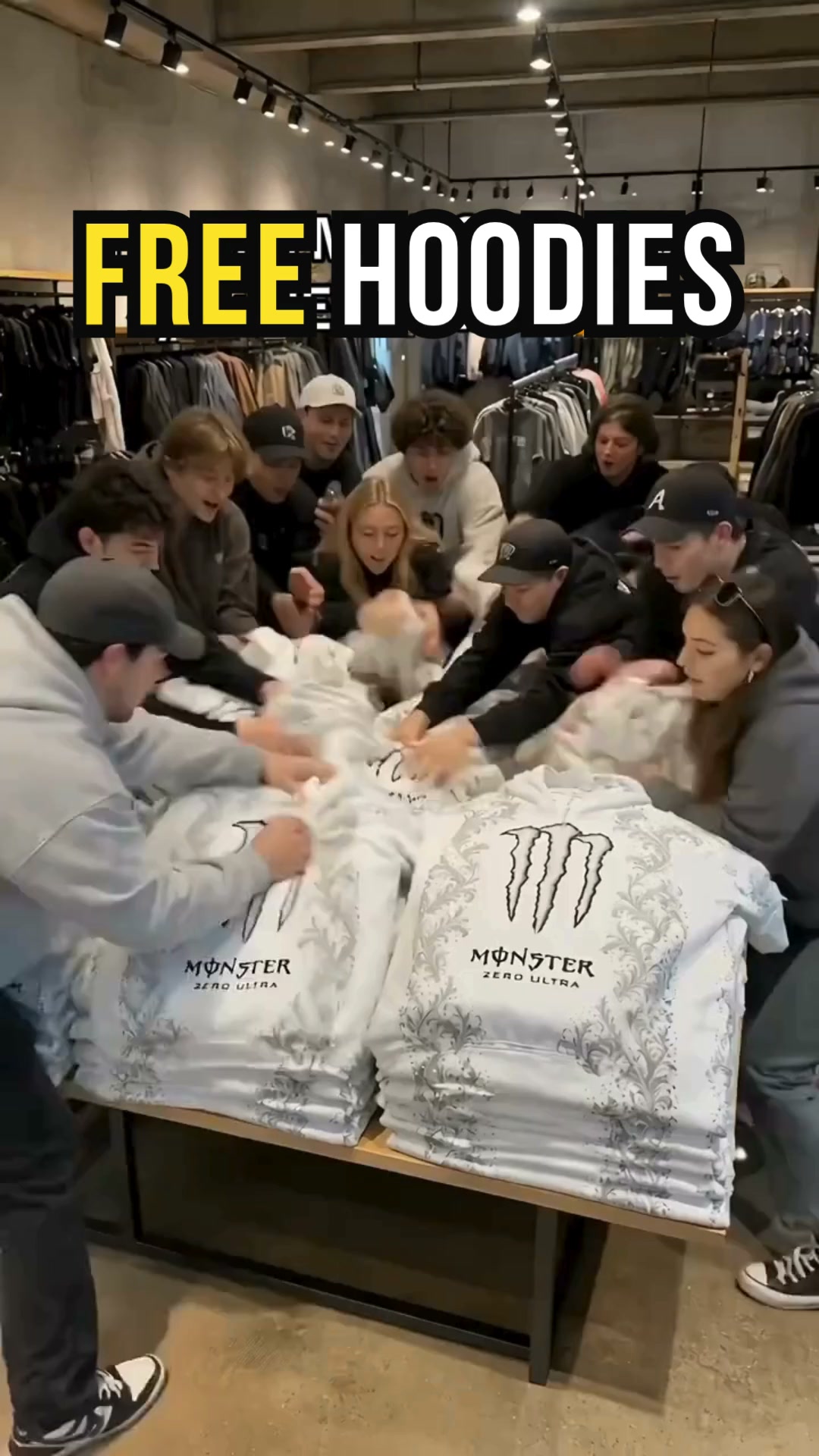 FREE HOODIES