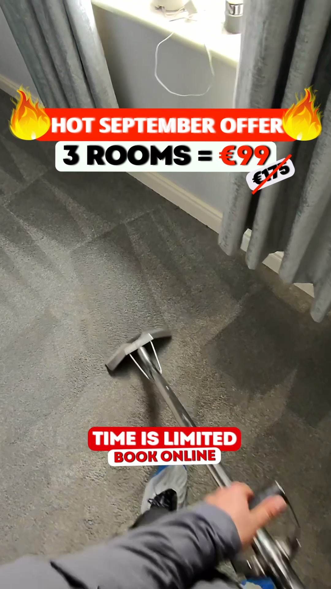 3 Rooms – Only €99!