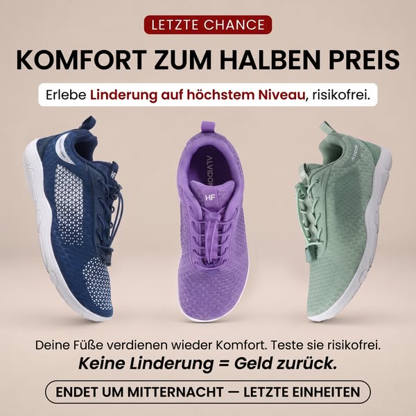 Der beste Schuh gegen Fußschmerzen 2026!