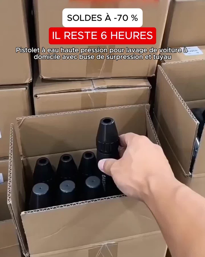 Buse de Balayeuse à Jet Réglable pour Tuyau à Torsion
