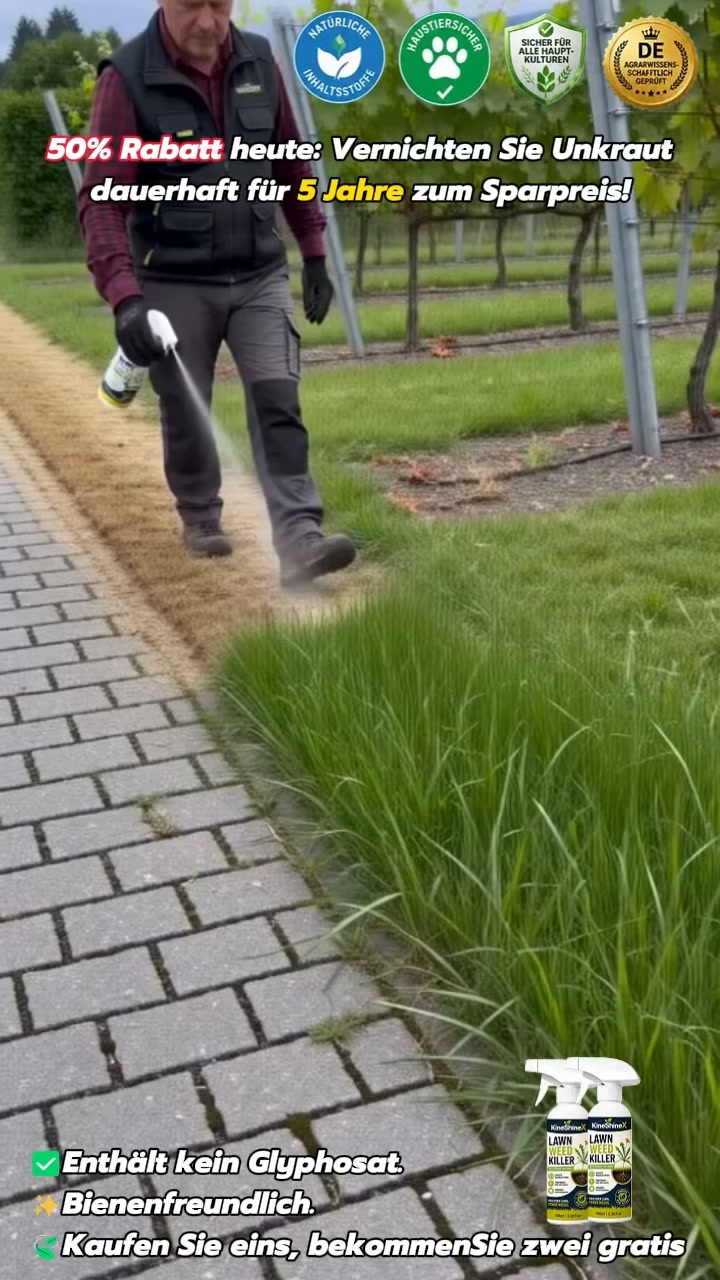 Endlich unkrautfrei – ohne Bücken und Zupfen!
