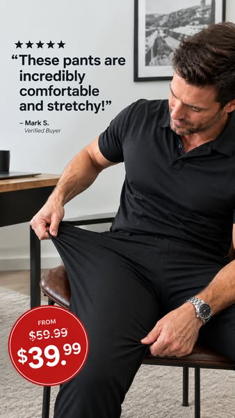 Dress Pants That Actually Feel Good