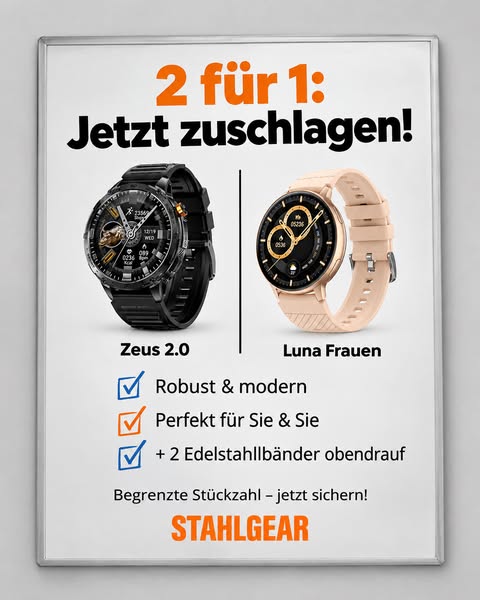 Die stabilste Smartwatch!